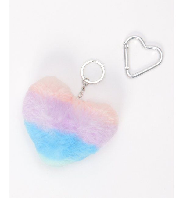 VENCE share style「レインボーファーハートチャーム」|その他|