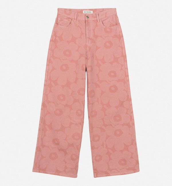 Marimekko「Maridenim Wide Unikko S ジーンズ」|チノ|