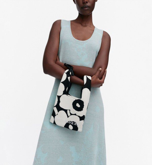 Marimekko「Knitted Mini Tote Unikko トートバッグ」|トートバッグ|