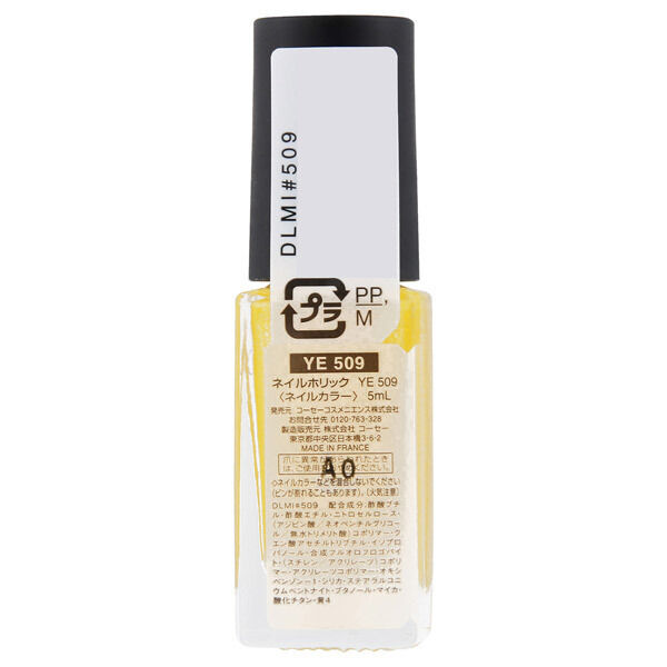  「ネイルホリック ネイルホリック YE509 なめらかな軽いタッチ (5mL)」|ネイルカラー|