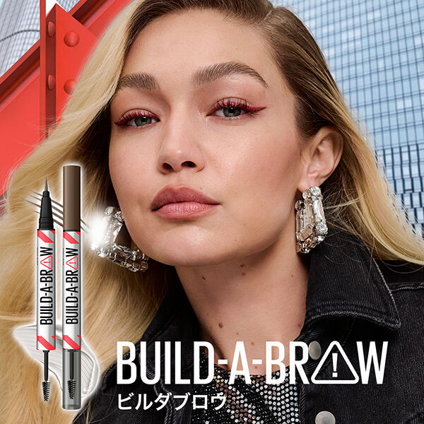  「メイベリン ニューヨーク ビルダブロウ 01 (リキッドライナー8.6mL、クリアジェル1g)」|アイライナー|