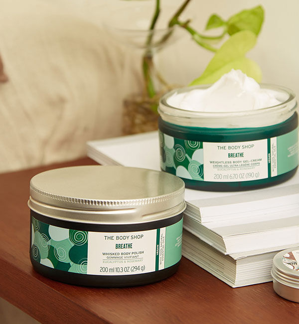 THE BODY SHOP「ウェルネス ボディポリッシュ ユーカリ&ローズマリー 200mL」|マッサージ・ボディスクラブ|