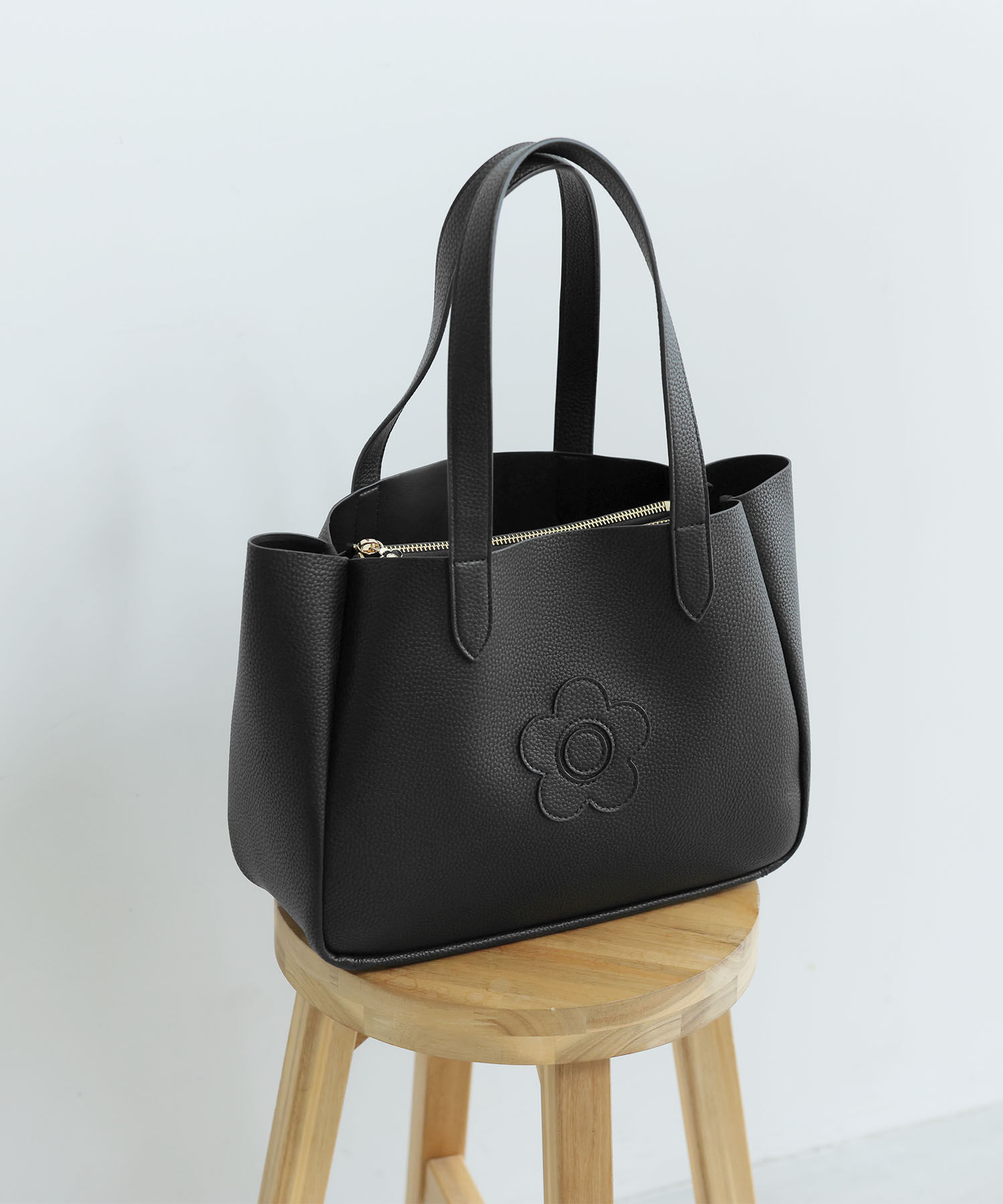 MARY QUANT「シュリンクWフェイス トート」|トートバッグ|