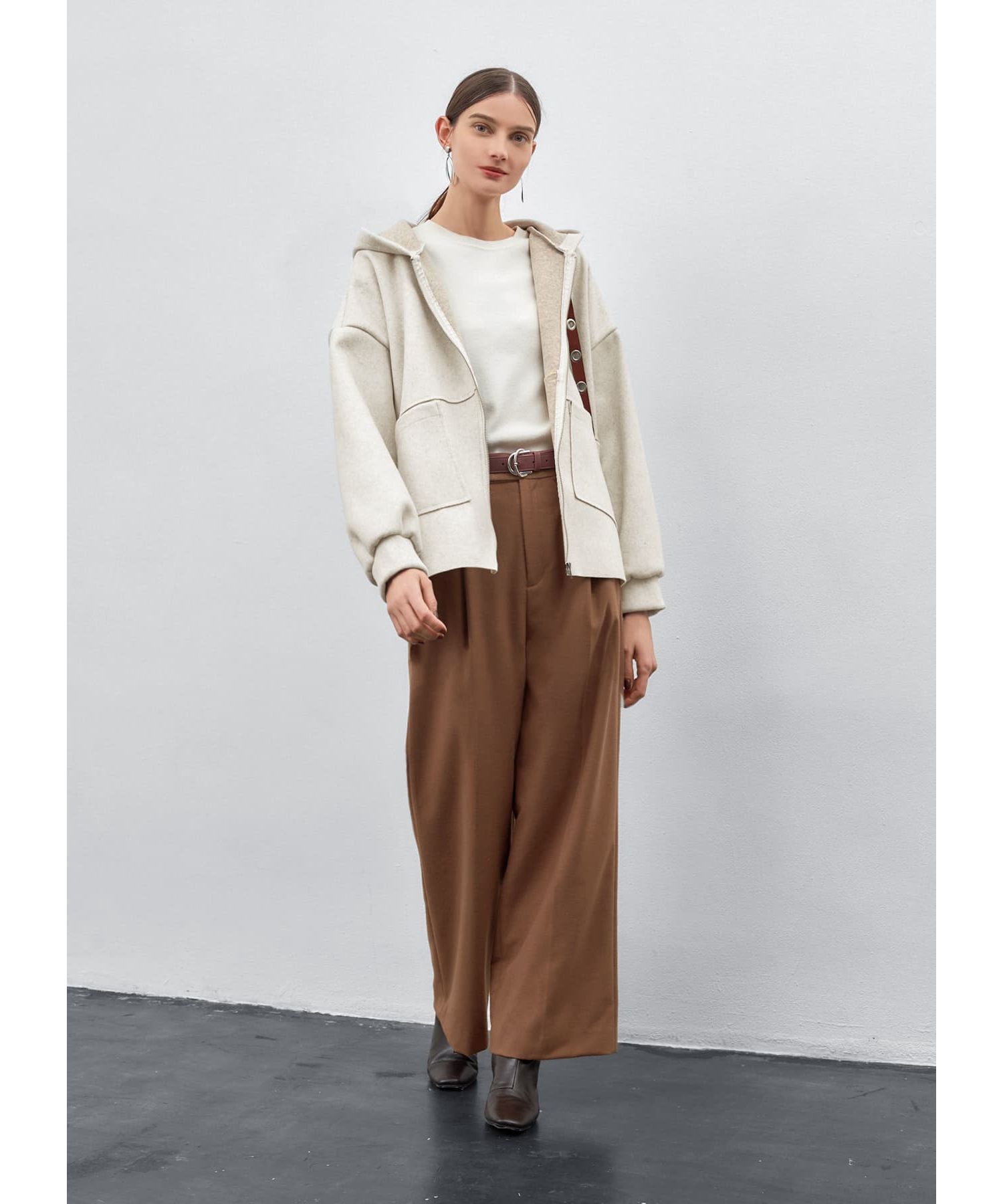 STYLE DELI「20mmダブルリングレザーベルト／SV金具」|ベルト|