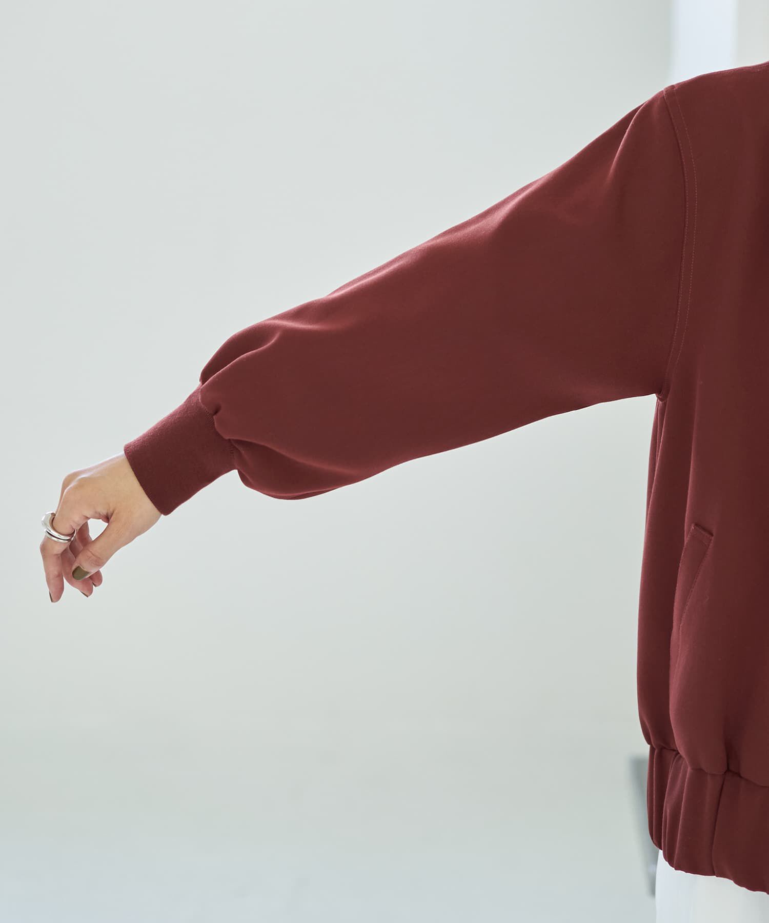 STYLE DELI「スムース平織りブルゾン」|ブルゾン・スタジャン|