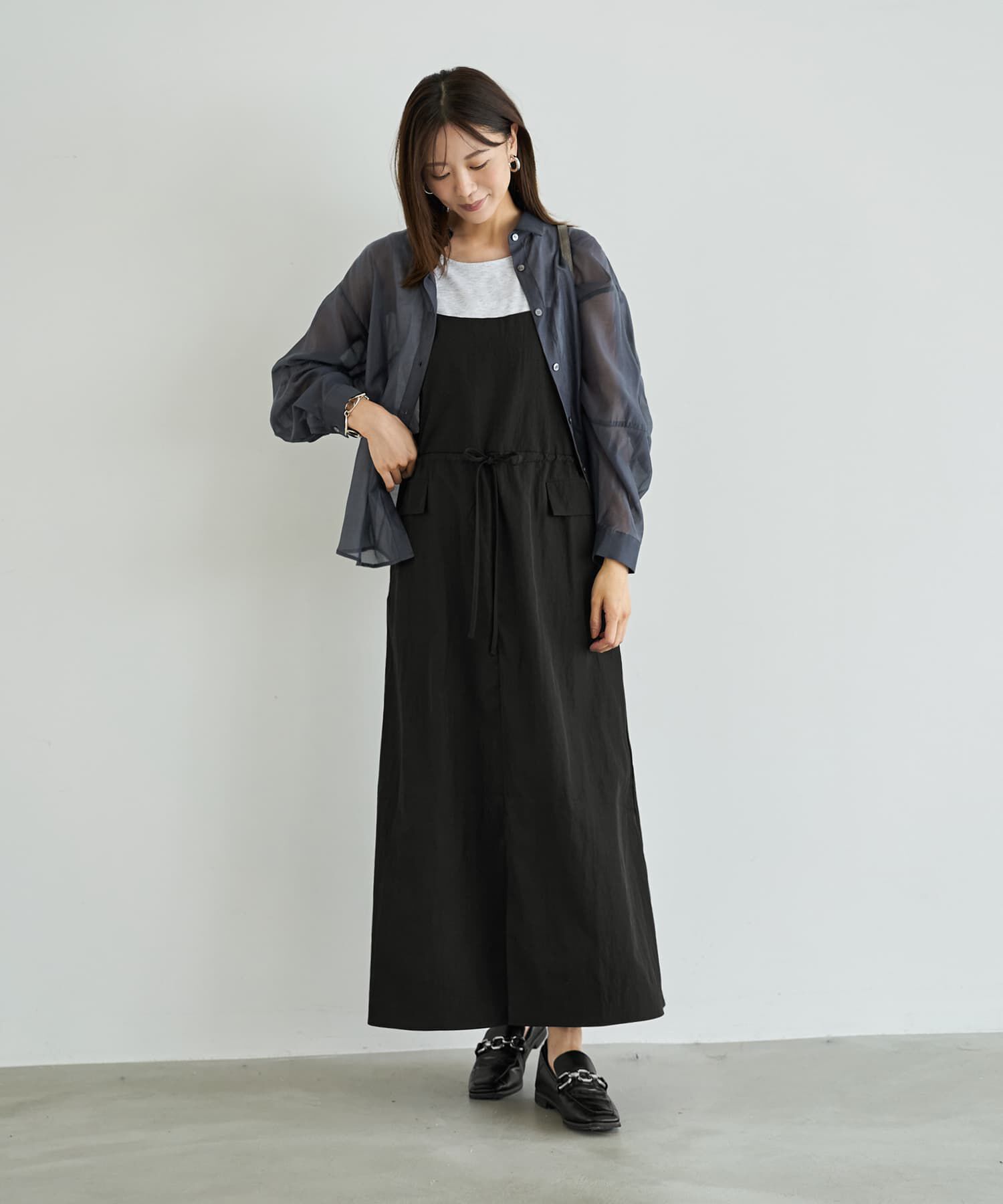 STYLE DELI「ソリッドジャンパースカート」|ジャンパースカート|