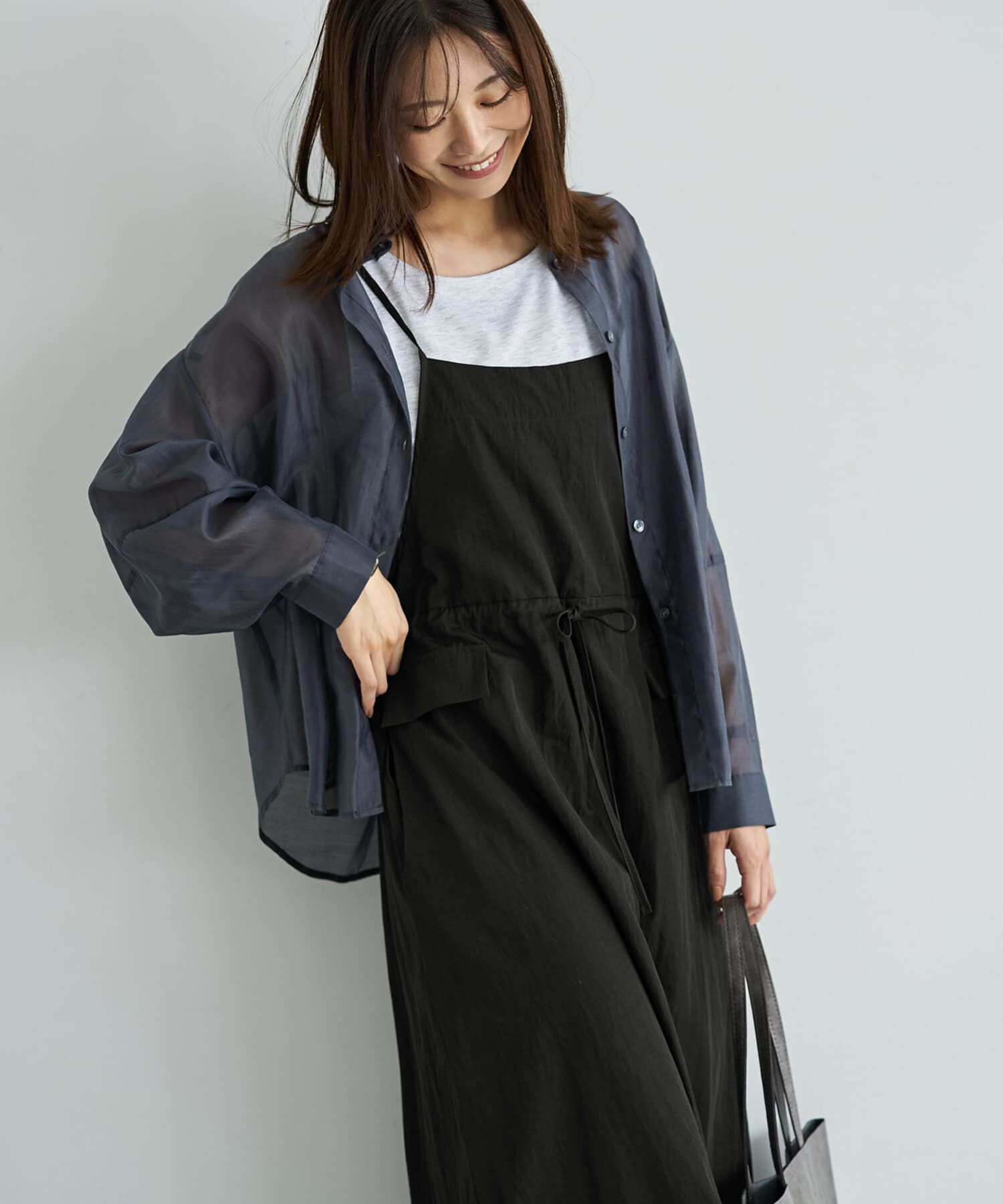 STYLE DELI「ソリッドジャンパースカート」|ジャンパースカート|