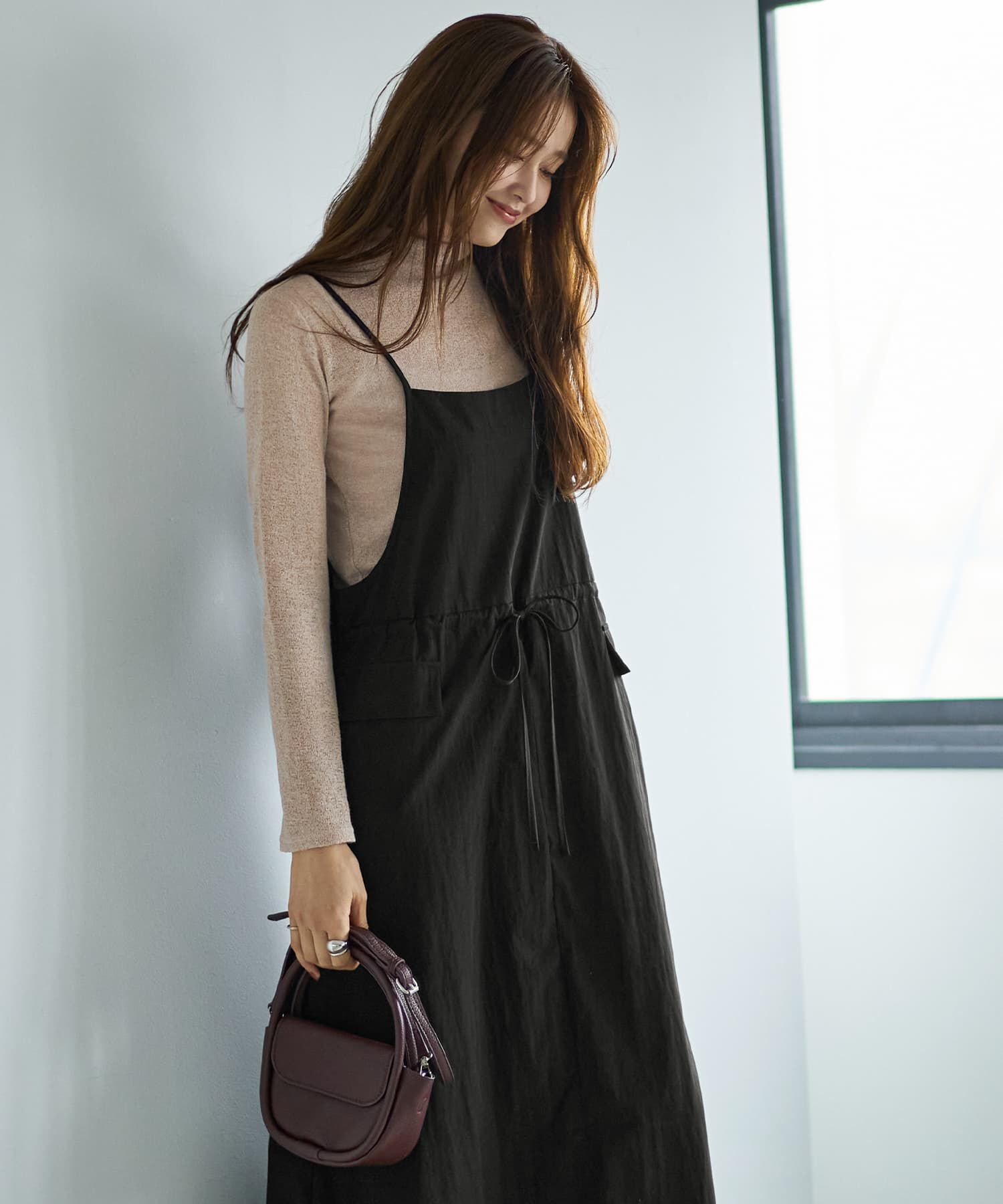 STYLE DELI「ソリッドジャンパースカート」|ジャンパースカート|