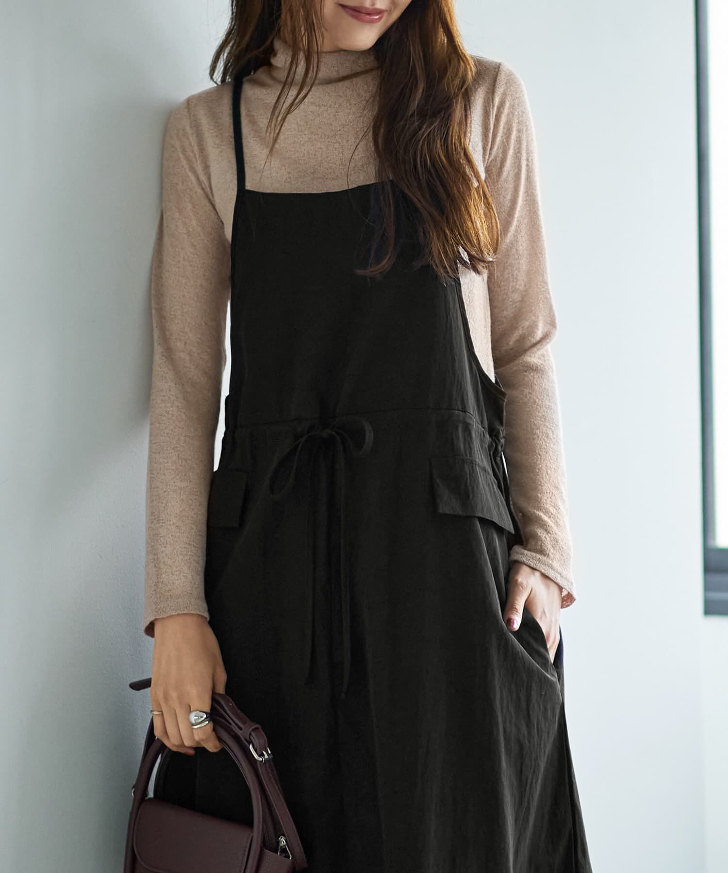 STYLE DELI「ソリッドジャンパースカート」|ジャンパースカート|