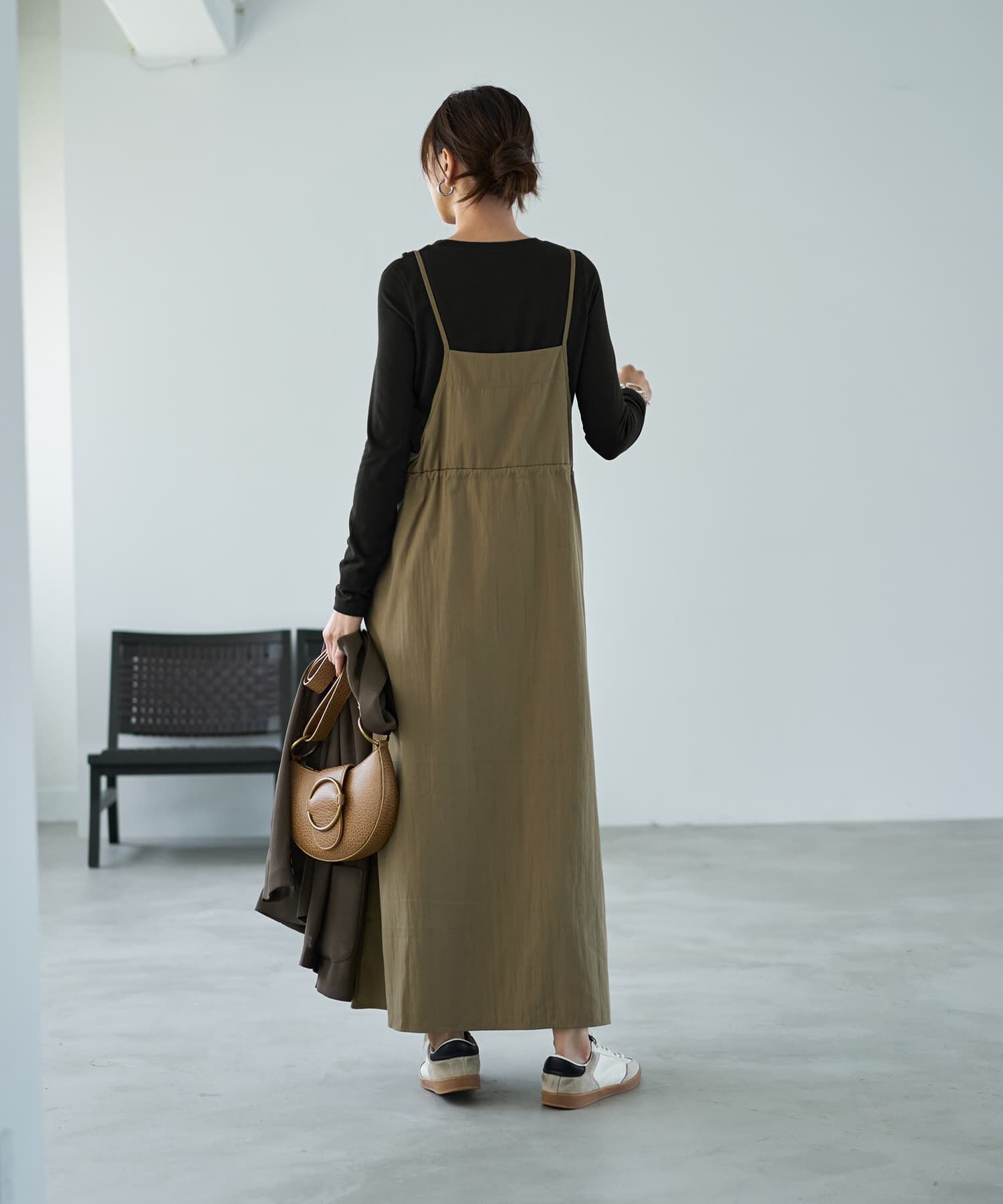 STYLE DELI「ソリッドジャンパースカート」|ジャンパースカート|