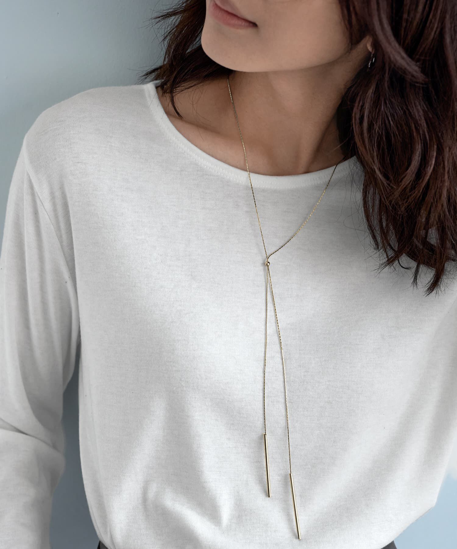 STYLE DELI「シリコンボールラリエット」|ネックレス|