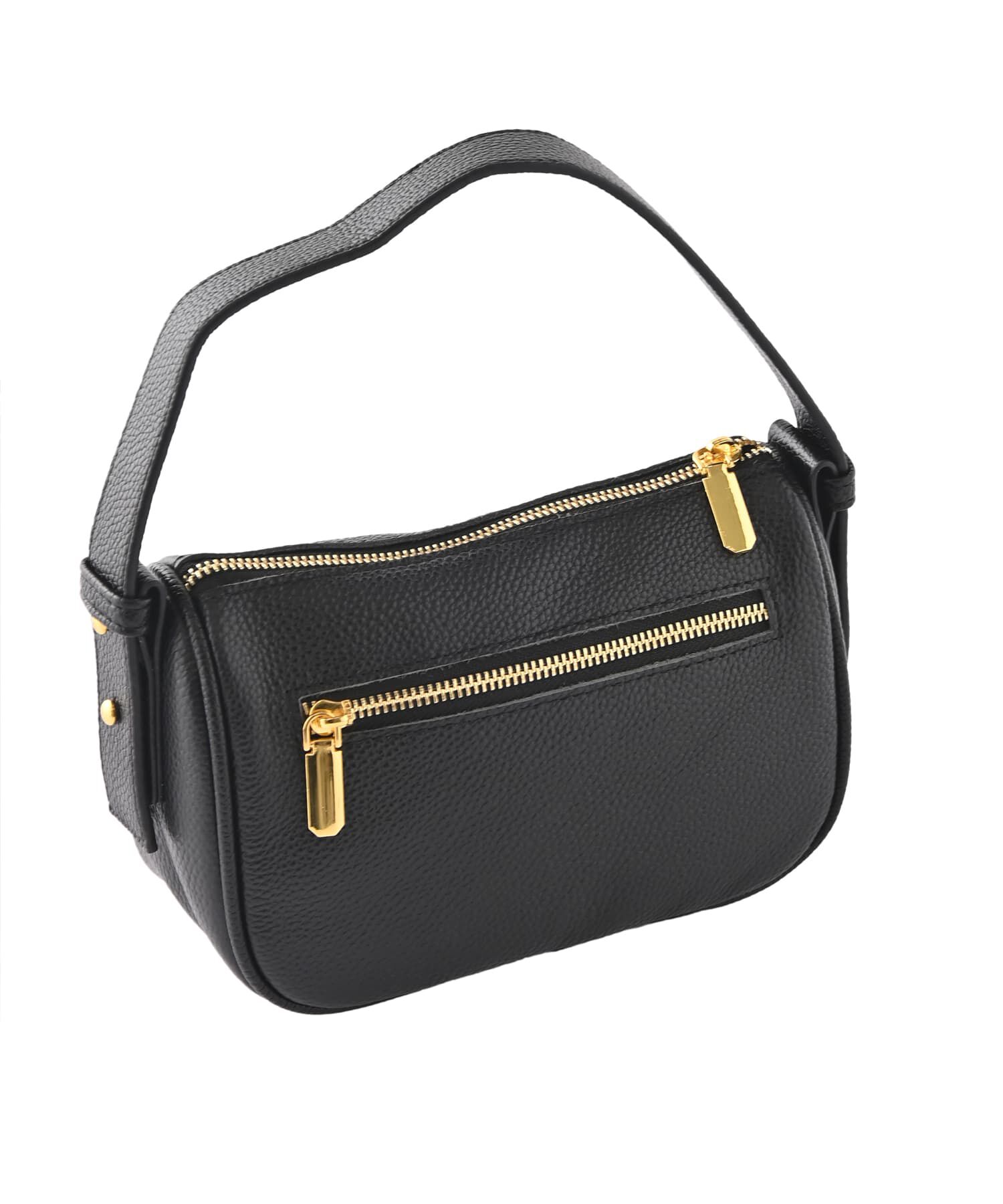 STYLE DELI「【DELI by】カーブラインリアルレザーショルダーバッグ」|ショルダー・メッセンジャー|