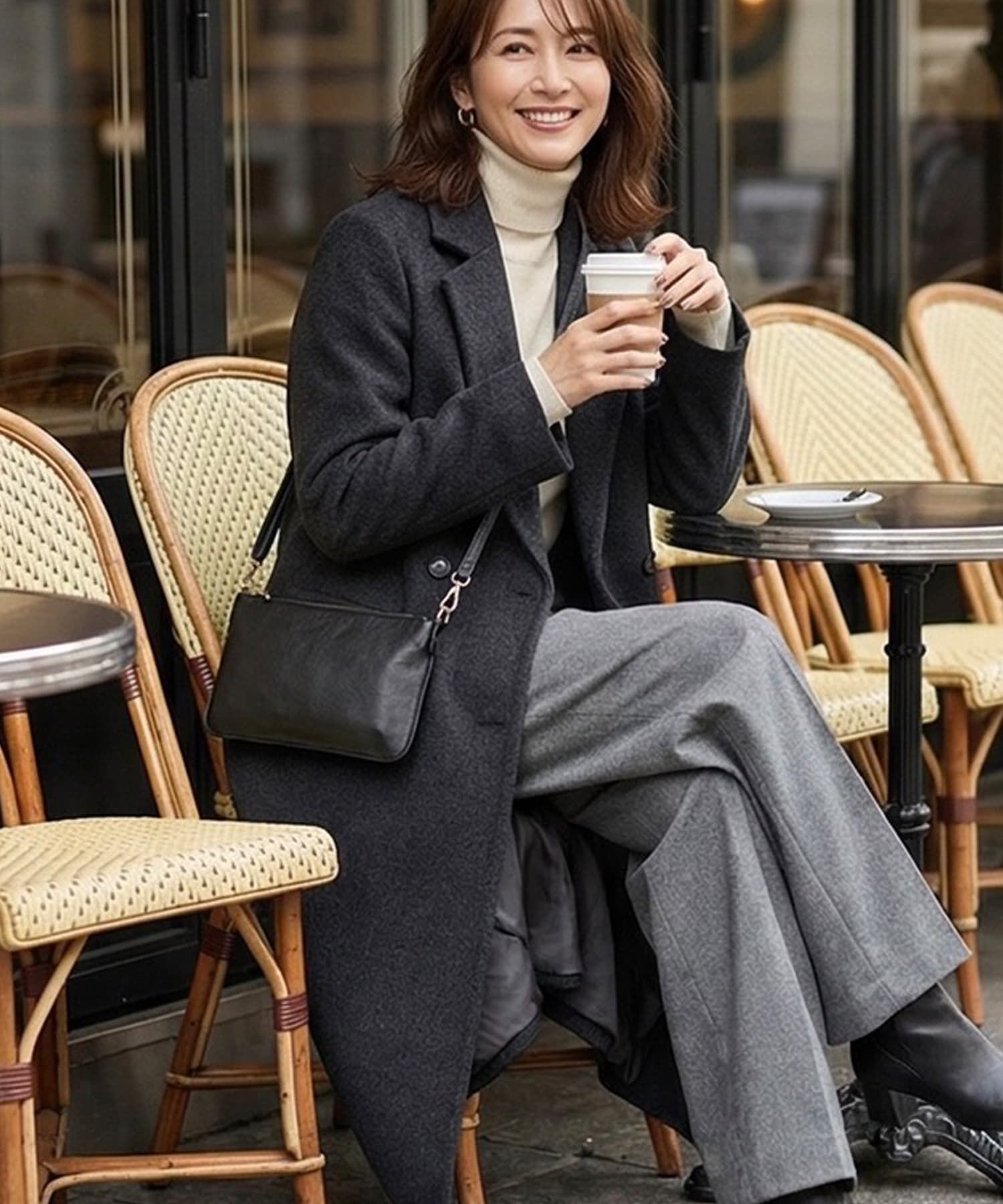 STYLE DELI「【DELI by】リアルレザー2WAYミニショルダー＆クラッチバッグ」|ショルダー・メッセンジャー|