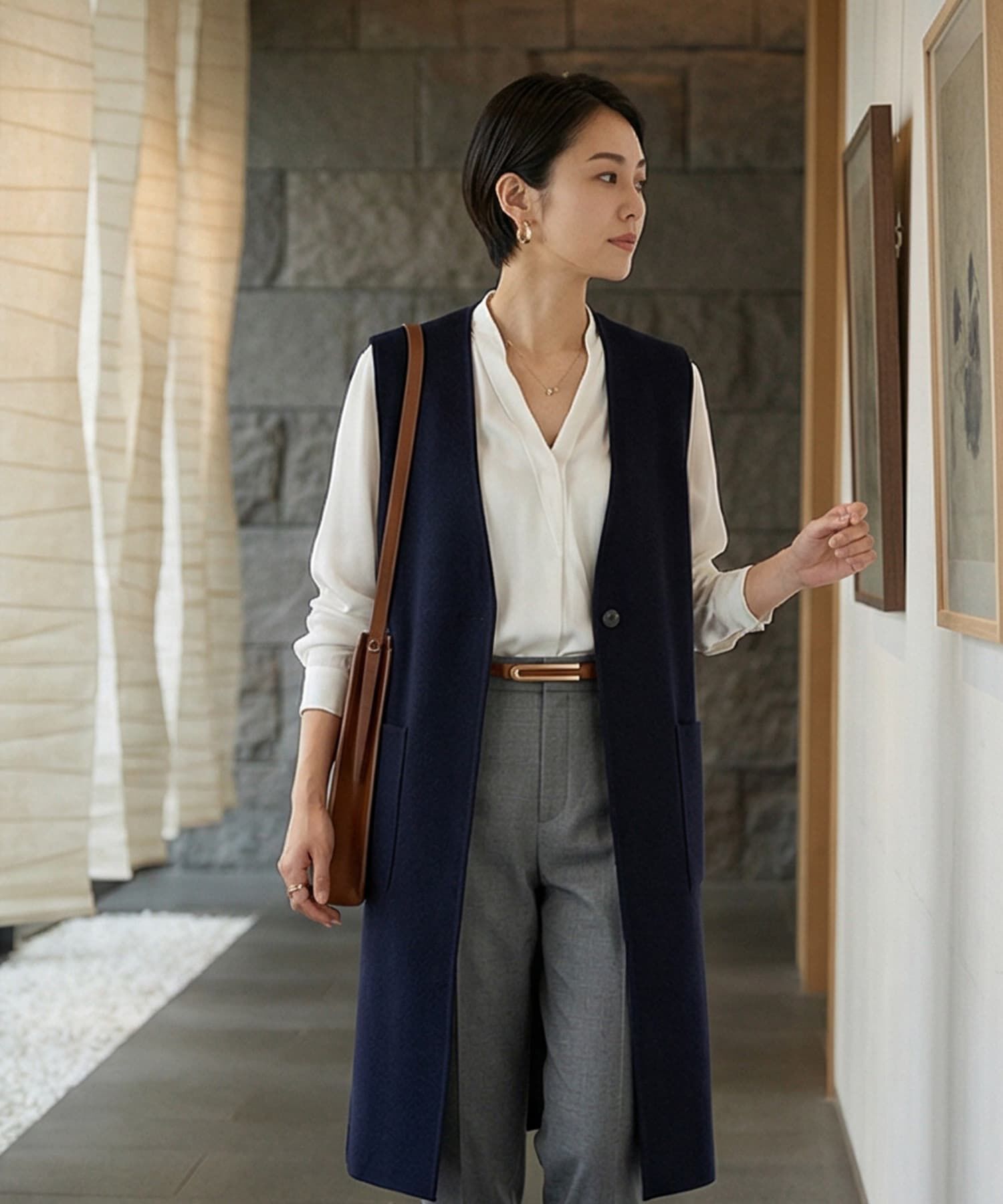 STYLE DELI「【DELI by】スリムクラシックリアルレザーベルト」|ベルト|