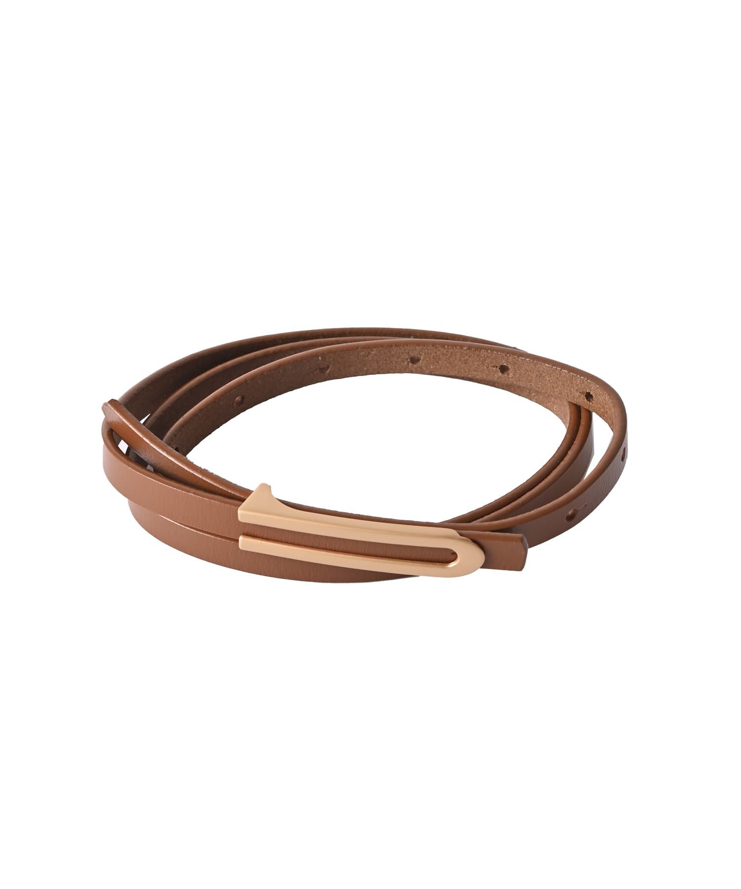 STYLE DELI「【DELI by】スリムクラシックリアルレザーベルト」|ベルト|