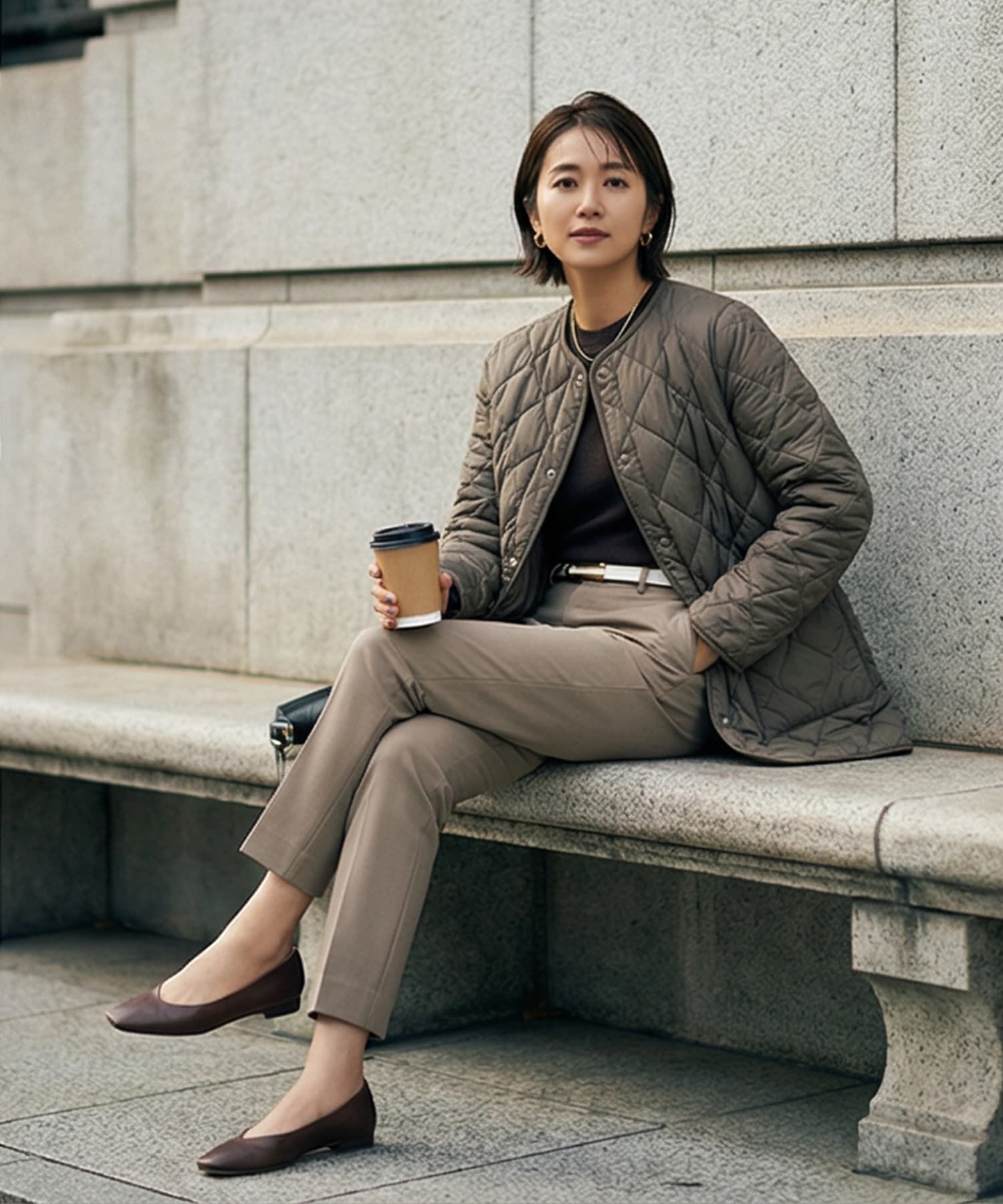 STYLE DELI「【DELI by】スリムクラシックリアルレザーベルト」|ベルト|