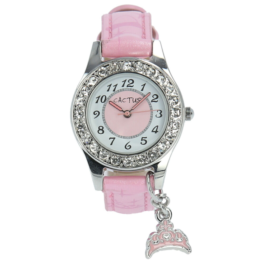 BACKYARD FAMILY「腕時計 キッズ 女の子 通販 アナログ 時計 子供 おしゃれ かわいい 小学生 ジュニア 幼児」|腕時計|ピンク1