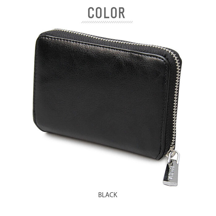 BACKYARD FAMILY「財布 メンズ 二つ折り ファスナー 通販 二つ折り財布 ラウンドファスナー ミニ財布 折財布」|財布|