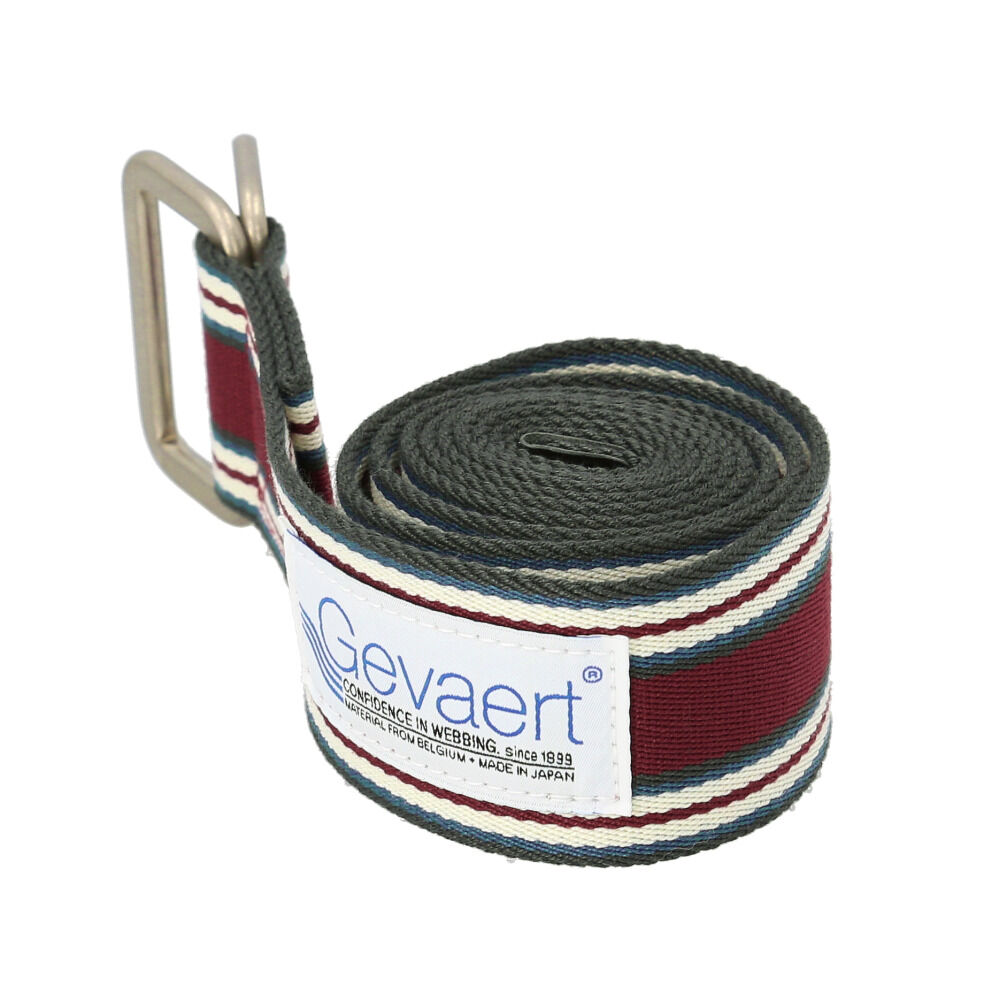 BACKYARD FAMILY「リングベルト ゲバルト 通販 メンズ レディース ブランド GEVAERT おしゃれ ベルト」|ベルト|レッド1