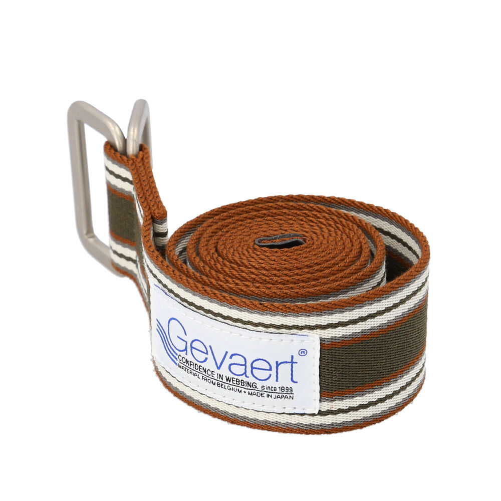 BACKYARD FAMILY「リングベルト ゲバルト 通販 メンズ レディース ブランド GEVAERT おしゃれ ベルト」|ベルト|グリーン1