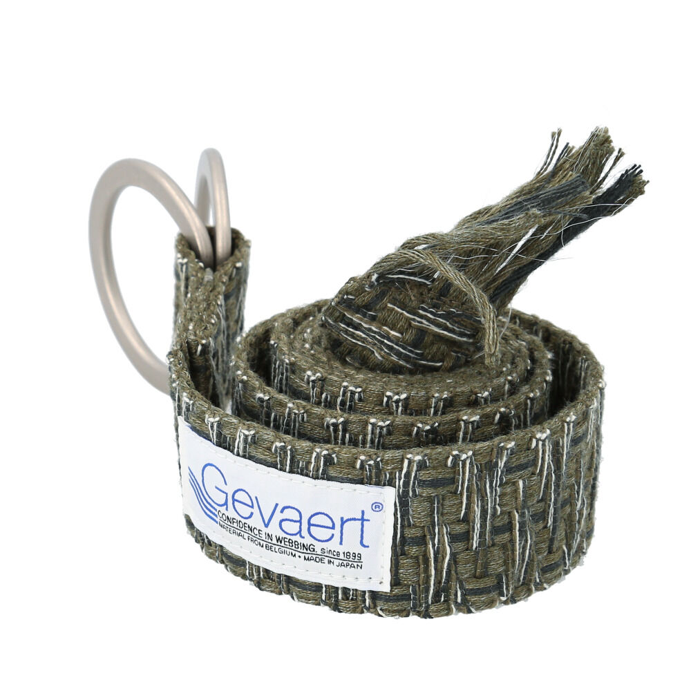 BACKYARD FAMILY「リングベルト ゲバルト 通販 メンズ レディース ブランド GEVAERT おしゃれ ベルト」|ベルト|グリーン2