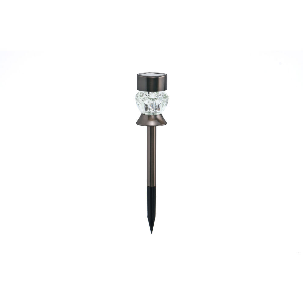 BACKYARD FAMILY「ソーラーライト 屋外 通販 2WAY ダイヤモンドカット ガーデンライト 照明 ライト LED」|その他|ブラウン1