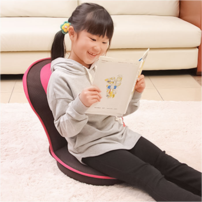 BACKYARD FAMILY「子供用 座椅子 通販 背筋がGUUUN 美姿勢座椅子 コンパクト 座いす 座イス リクライニング」|その他|