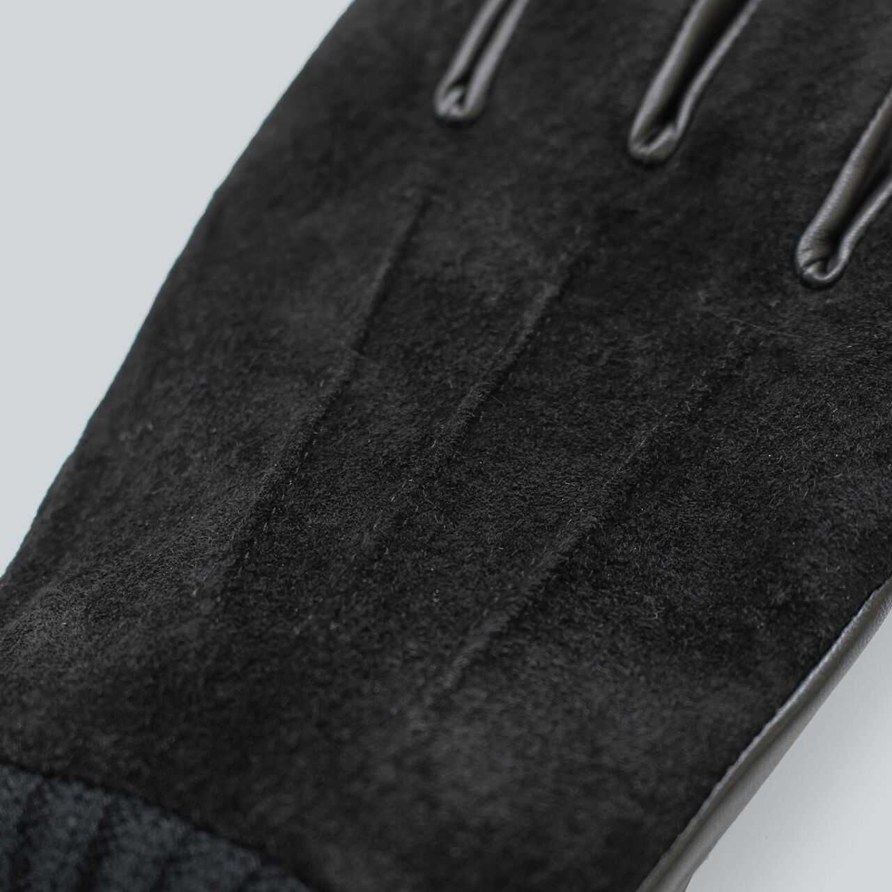 BACKYARD FAMILY「クロダ 手袋 メンズ 通販 グローブ 手ぶくろ ピッグスエード ラムコンビ カフスグローブ レザー」|手袋|