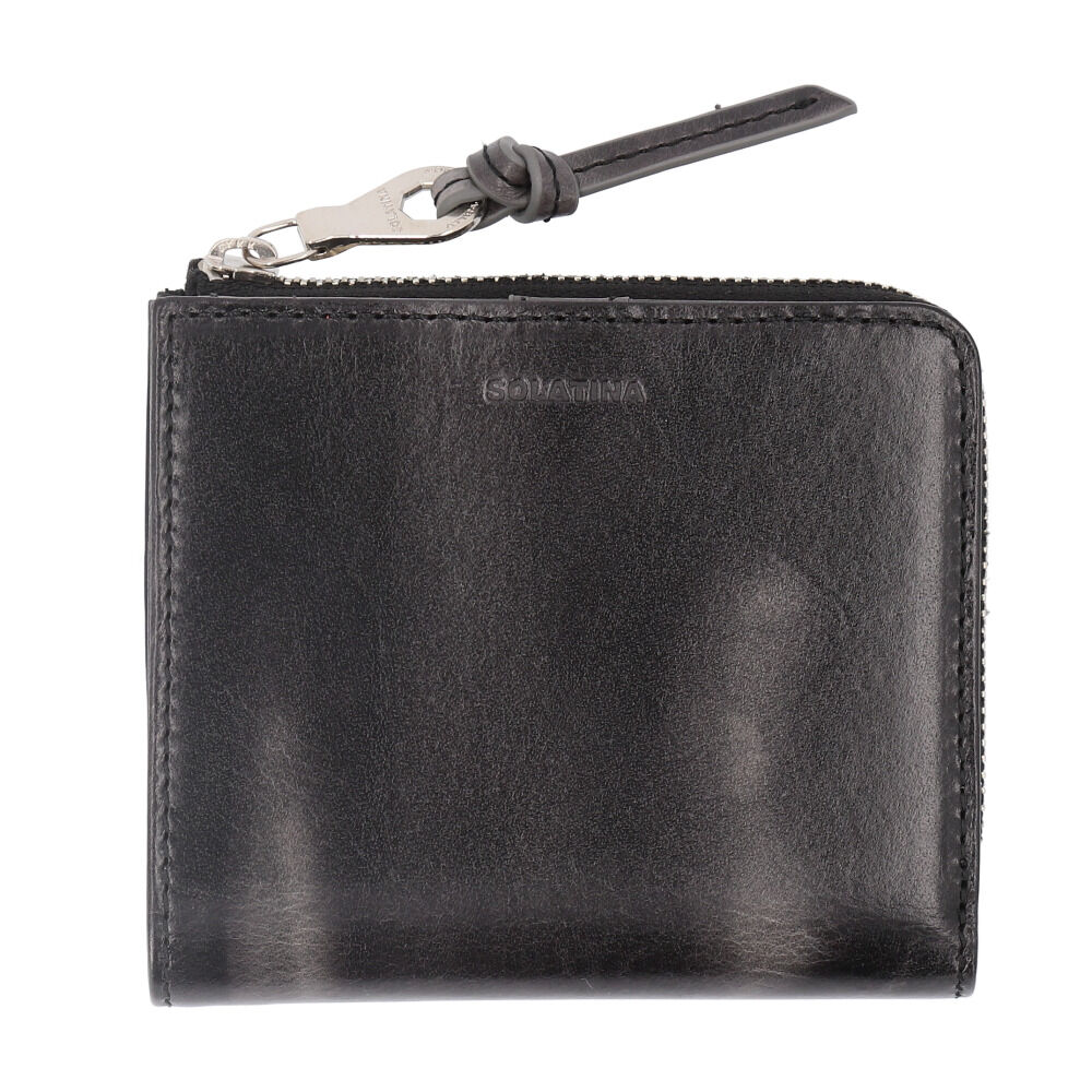 BACKYARD FAMILY「SOLATINA ソラチナ 二つ折り財布 SW-70102 通販 二つ折り 折り財布 財布 お財布」|財布|ブラック1