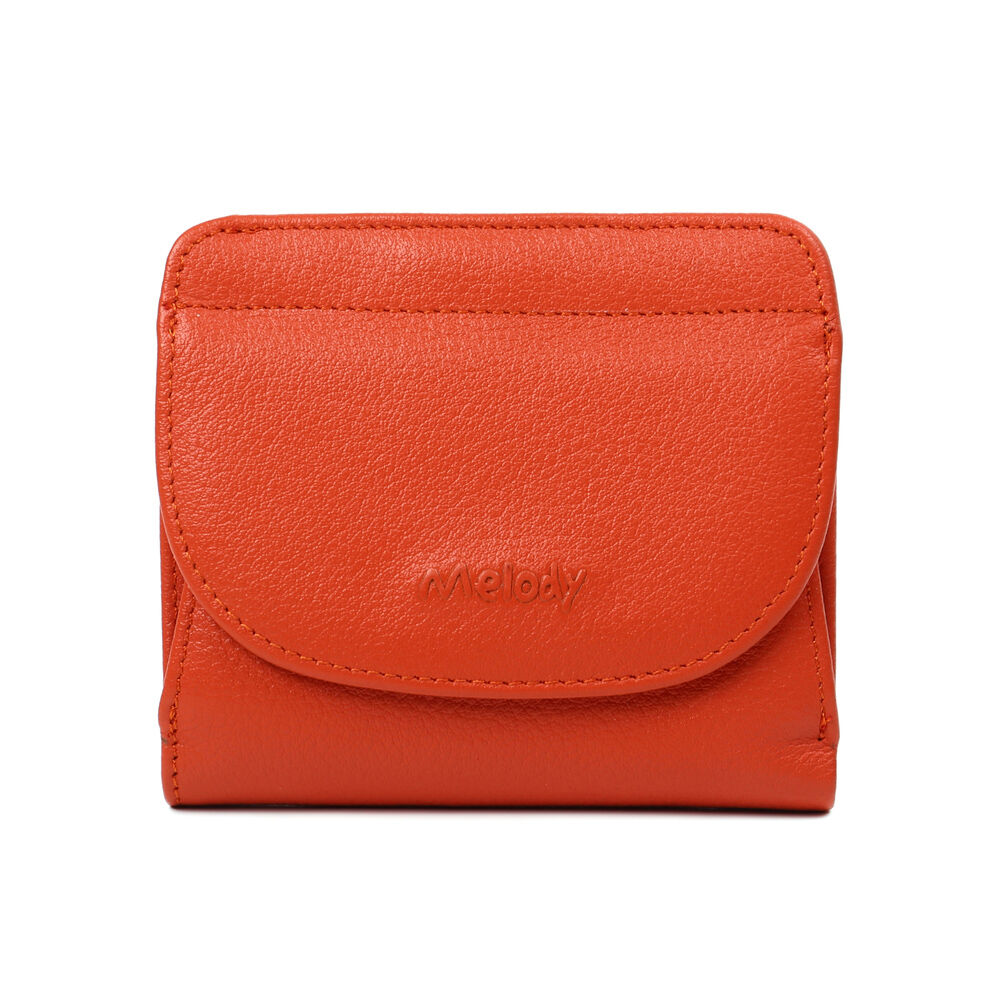 BACKYARD FAMILY「財布 melody メロディー 11082 通販 二つ折り財布 レディース 本革 サイフ さいふ」|財布|オレンジ1