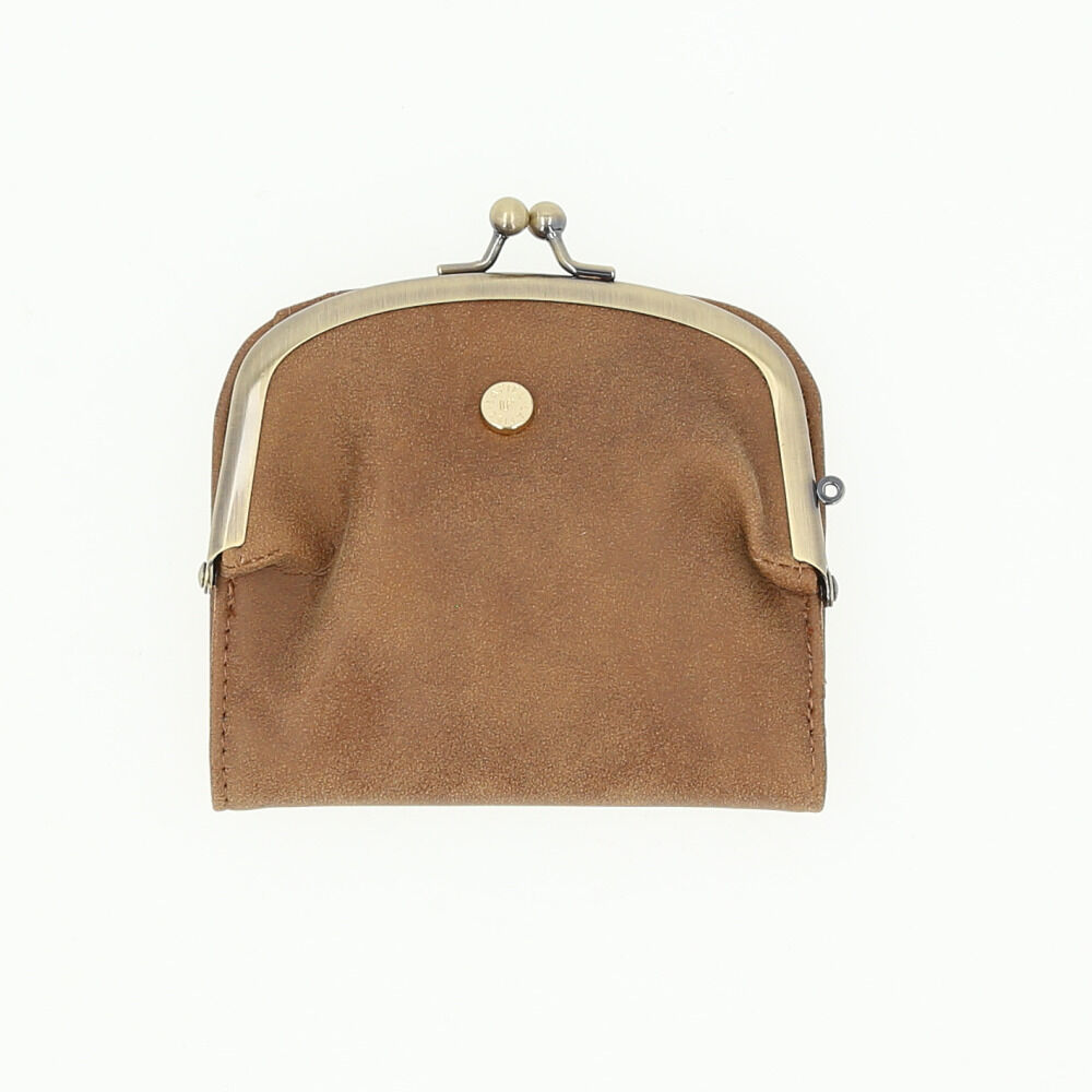 BACKYARD FAMILY「二つ折り財布 がま口 通販 ラフィール Lafiel 財布 さいふ サイフ がま口財布」|財布|ブラウン1