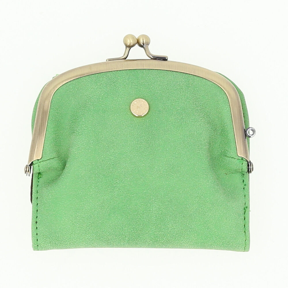 BACKYARD FAMILY「二つ折り財布 がま口 通販 ラフィール Lafiel 財布 さいふ サイフ がま口財布」|財布|グリーン1