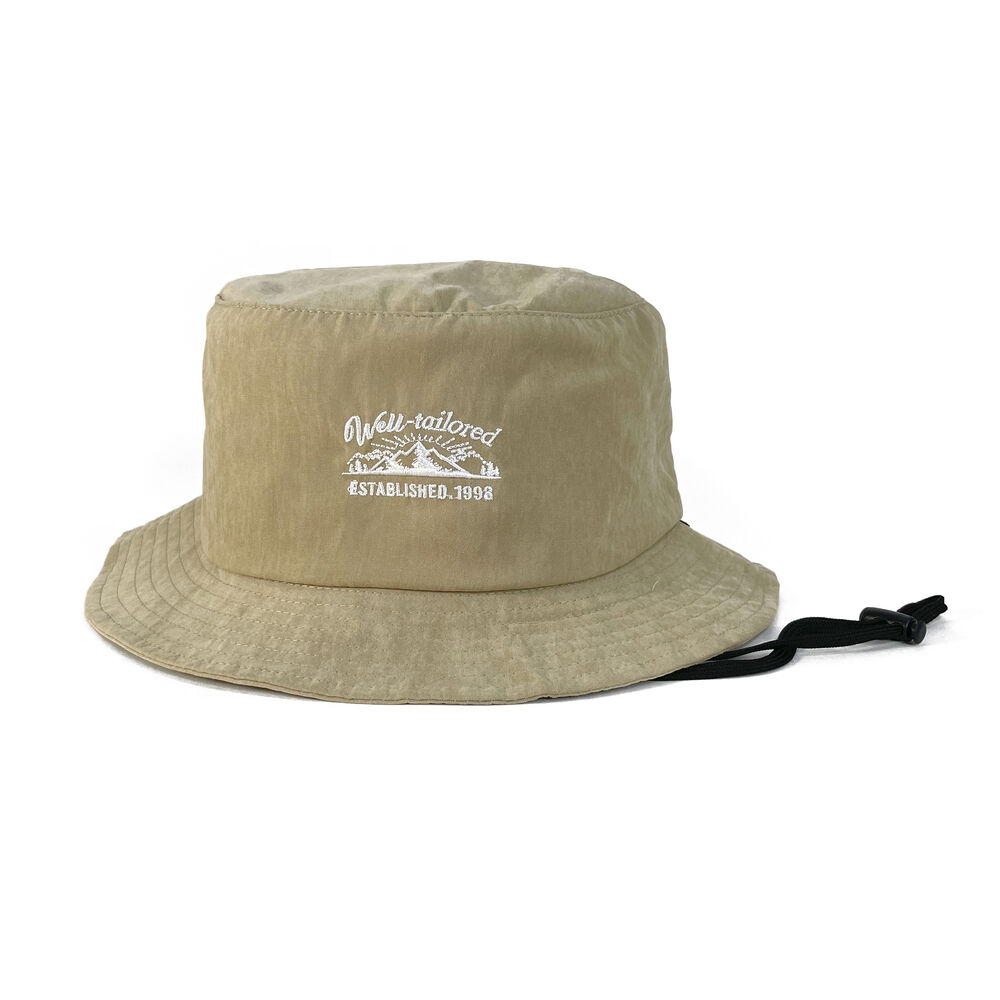 BACKYARD FAMILY「帽子 バケットハット 通販 バケット ハット ぼうし サファリハット BUCKET HAT 撥水」|ハット|ベージュ1