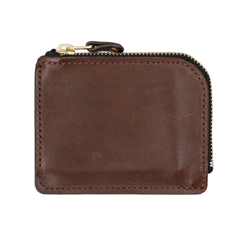 BACKYARD FAMILY「ミニ財布 本革 通販 薄型 財布 ミニウォレット ショートウォレット 小銭入れ コインケース」|コインケース|ブラウン3
