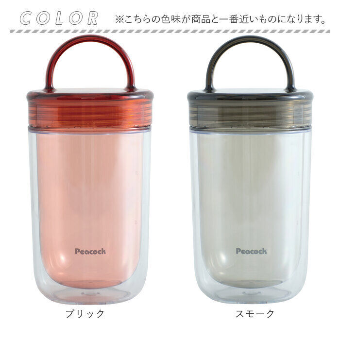 BACKYARD FAMILY「ピーコック Peacock 水筒 PPA-35 通販 クリアボトル スクリュータイプ 340ml」|食器・キッチングッズ|