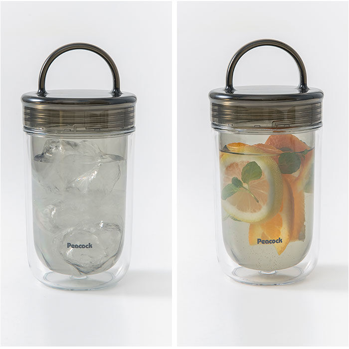 BACKYARD FAMILY「ピーコック Peacock 水筒 PPA-35 通販 クリアボトル スクリュータイプ 340ml」|食器・キッチングッズ|