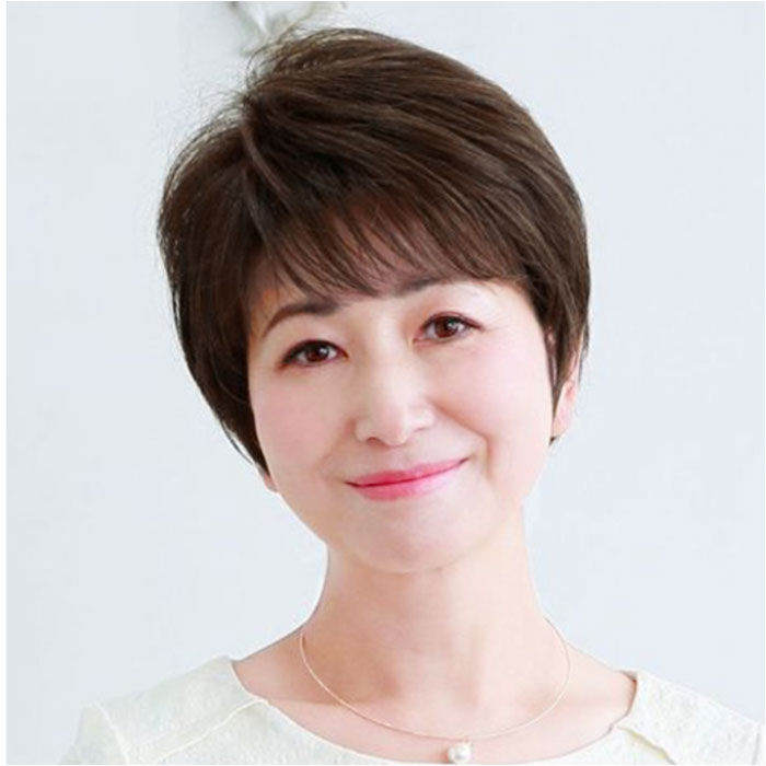 BACKYARD FAMILY「プリシラ ウィッグ フルウィッグ 通販 ショート 自然 ボブ 黒髪 大人 コスプレ かつら 着物」|ヘアスタイリング|