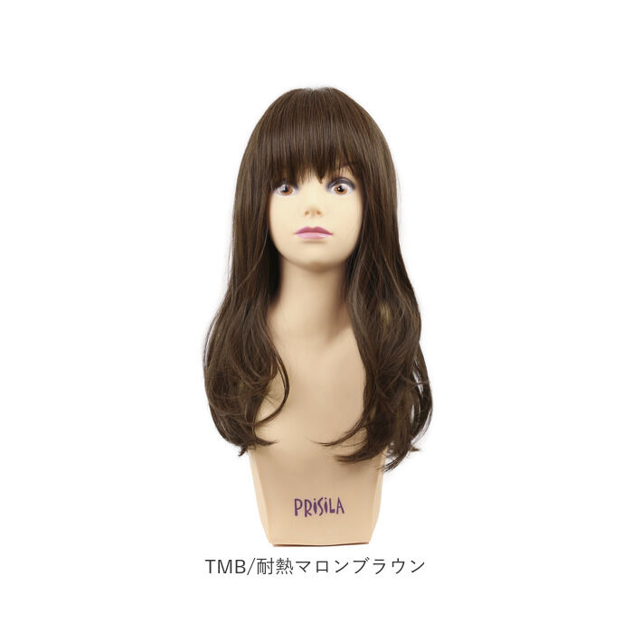 BACKYARD FAMILY「プリシラ オールウィッグ prisila A-706 通販 フルウィッグ フレイウェーブセミディ」|ヘアスタイリング|