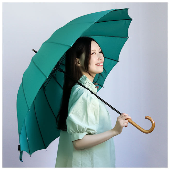 BACKYARD FAMILY「マブ mabu 傘 日傘 晴雨兼用 レディース 長傘 通販 16本骨 軽量 丈夫 UV UVカット」|傘|