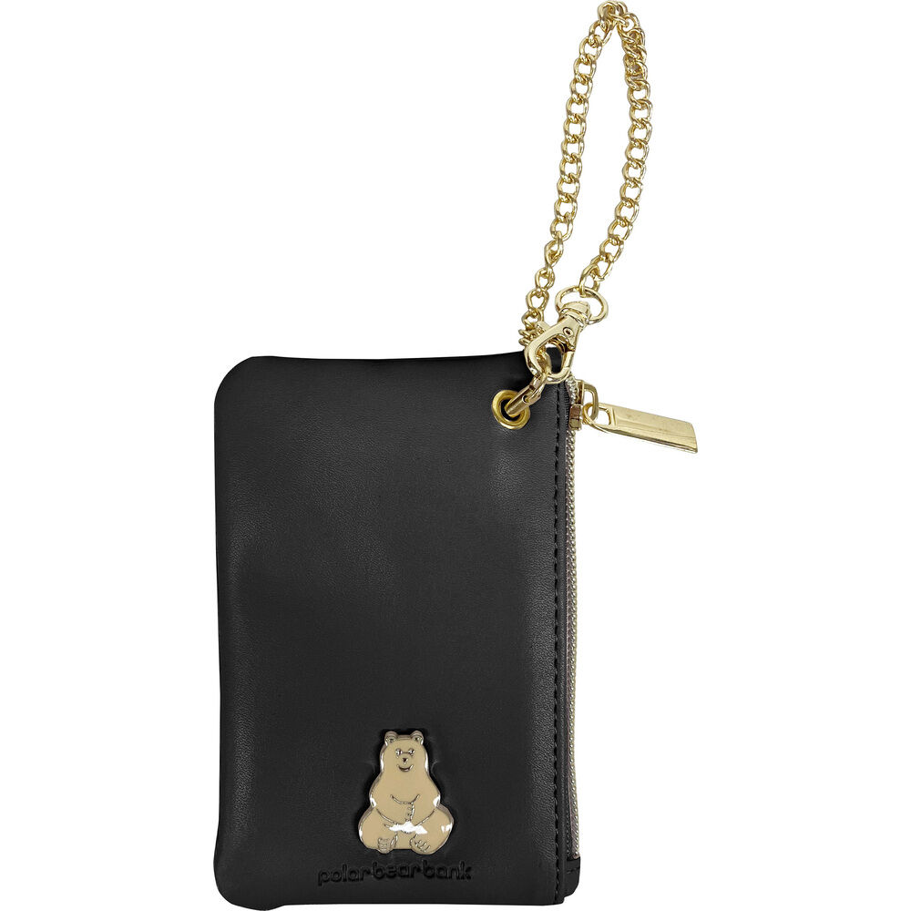 BACKYARD FAMILY「パスケース 定期入れ レディース 通販 小銭入れ コインケース パスケースリール付き ブランド」|定期入れ|ブラック1