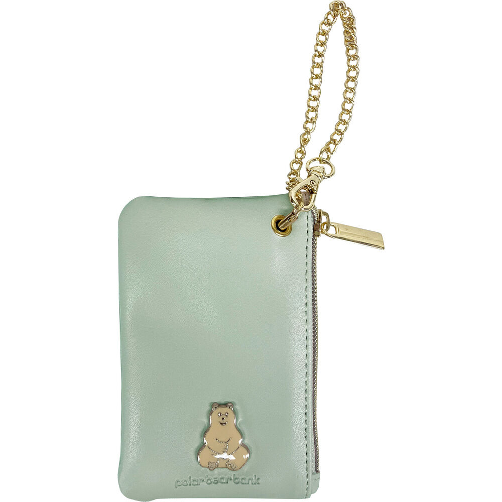 BACKYARD FAMILY「パスケース 定期入れ レディース 通販 小銭入れ コインケース パスケースリール付き ブランド」|定期入れ|グリーン1