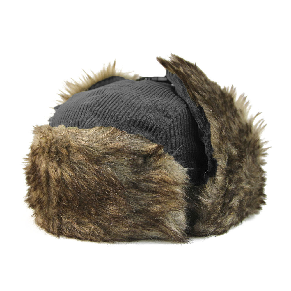 BACKYARD FAMILY「イヤー フラップ キャップ 通販 Well-Tailored ウェルテイラード 耳あてキャップ」|キャップ・キャスケット|ブラック1