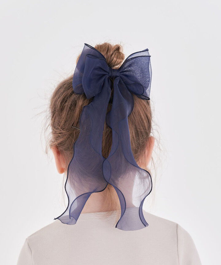 BACKYARD FAMILY「キッズ ヘアゴム リボン 通販 オーガンジー 38042101 アンジュオーガンジーリボンヘアゴム」|その他|