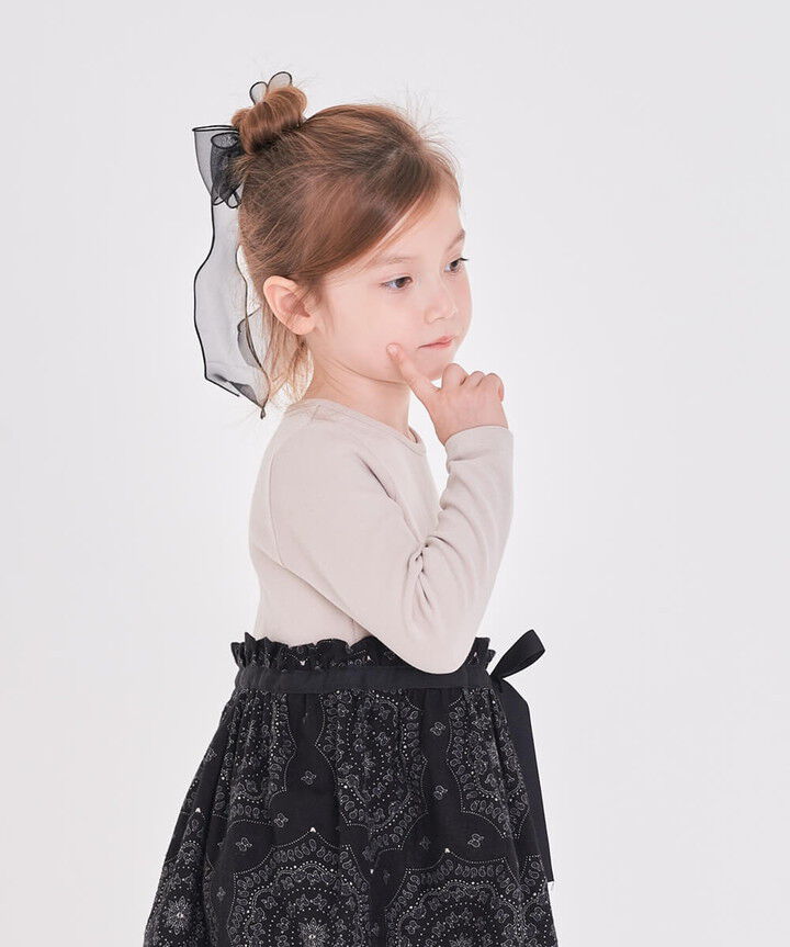 BACKYARD FAMILY「キッズ ヘアゴム リボン 通販 オーガンジー 38042101 アンジュオーガンジーリボンヘアゴム」|その他|