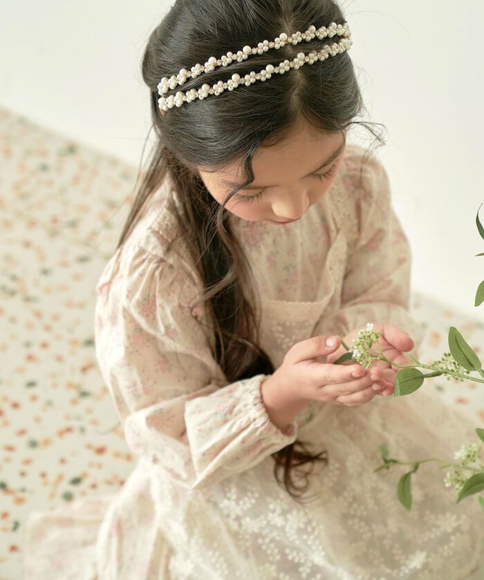 BACKYARD FAMILY「Rora カチューシャ 通販 パール キラキラ 58072201 髪飾り ヘッドドレス 子供」|その他|