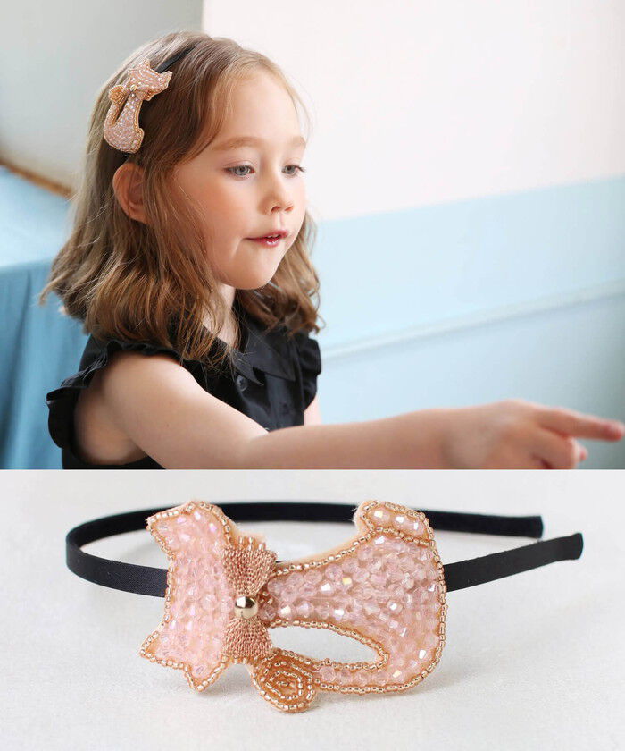 BACKYARD FAMILY「Rora カチューシャ 通販 キラキラ ネコ 68112302 髪飾り ヘッドドレス 子供 女の子」|その他|