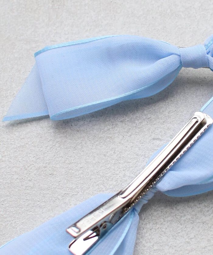 BACKYARD FAMILY「ヘアクリップ キッズ 2個セット 通販 ヘア クリップ 68412302 モーニングリボンクリップ」|その他|