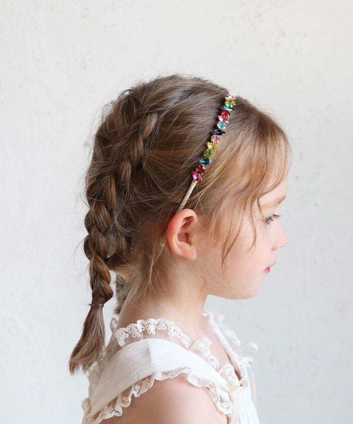 BACKYARD FAMILY「Rora カチューシャ 通販 ビジュー キラキラ 68672302 髪飾り ヘッドドレス 子供」|その他|