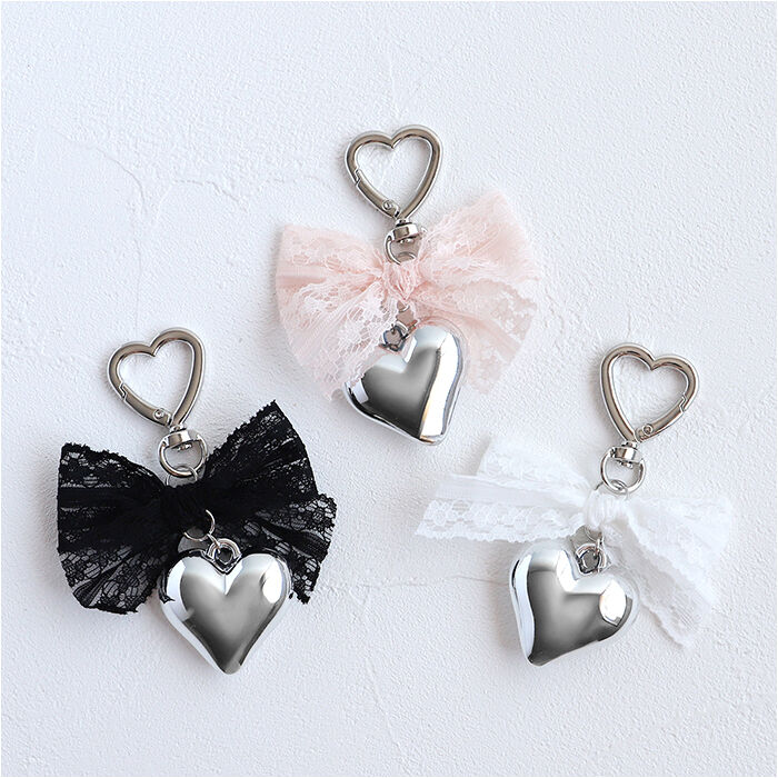 BACKYARD FAMILY「RORA キーリング 通販 ローラ アリス キーホルダー キーチャーム ハート型 カラビナ リボン」|その他|