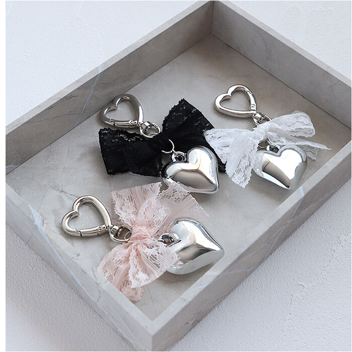 BACKYARD FAMILY「RORA キーリング 通販 ローラ アリス キーホルダー キーチャーム ハート型 カラビナ リボン」|その他|
